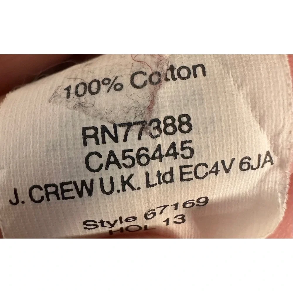 J. Crew no stains